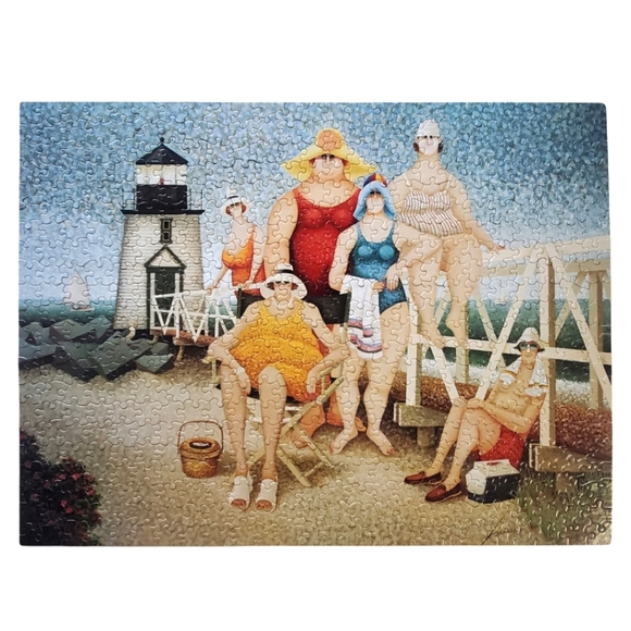 Lowell Herrero Beach Vacation Puzzle 550 Piece - Picture 2 of 11